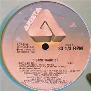Dionne Warwick - Got A Date FLAC
