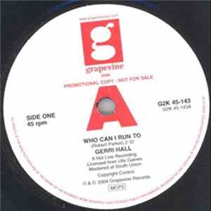 Gerri Hall / The Jades - Who Can I Run To / Lucky Fellow FLAC