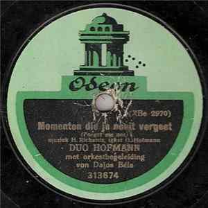 Duo Hofmann - Momenten Die Je Nooit Vergeet / Tango Du Rêve FLAC