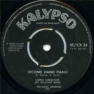 Lord Creator With Joe Williams Band - Second Hand Piano FLAC