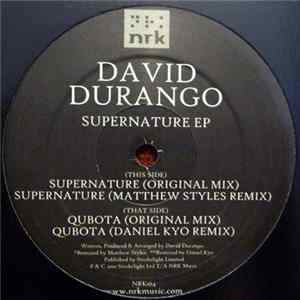 David Durango - Supernature EP FLAC