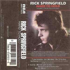 Rick Springfield - Hard To Hold Soundtrack Recording FLAC