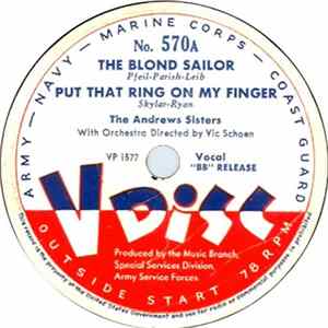 The Andrews Sisters / Spike Jones And His City Slickers - The Blond Sailor / Minka FLAC