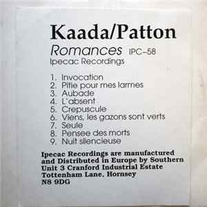 Kaada / Patton - Romances FLAC