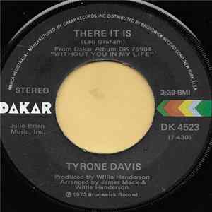 Tyrone Davis - There It Is FLAC