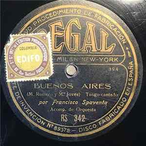 Francisco Spaventa - Buenos Aires / Sin Esperanza FLAC