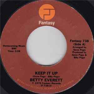 Betty Everett - Keep It Up FLAC