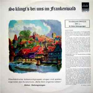 Various - So Klingt's Bei Uns Im Frankenwald FLAC