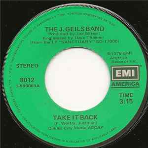 The J. Geils Band - Take It Back FLAC