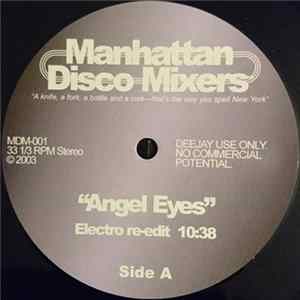 Manhattan Disco Mixers - Angel Eyes / Goodnight Tonight FLAC
