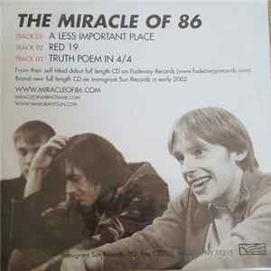 Miracle of 86, Homesick For Space - Immigrant Sun Records Promo FLAC