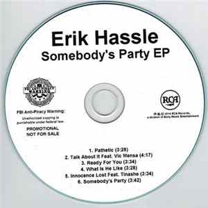 Erik Hassle - Somebody's Party EP FLAC