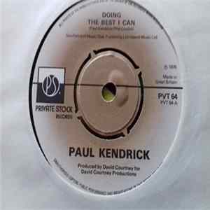 Paul Kendrick - Doin The Best I Can FLAC