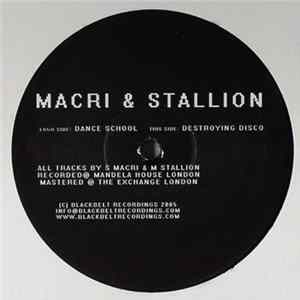 Macri & Stallion - Dance School / Destroying Disco FLAC