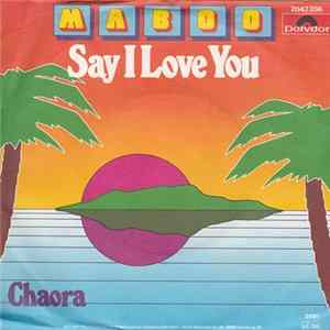 Maboo - Say I Love You FLAC