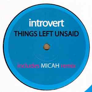 Introvert - Things Left Unsaid FLAC