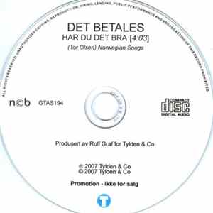 Det Betales - Har Du Det Bra FLAC