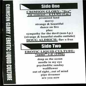 Crimson Glory, Erotic Liquid Culture - Live In Concert 4.13.92 (f.m.) / Erotic Liquid Culture FLAC