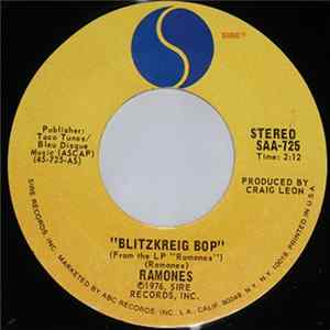 Ramones - Blitzkreig Bop FLAC