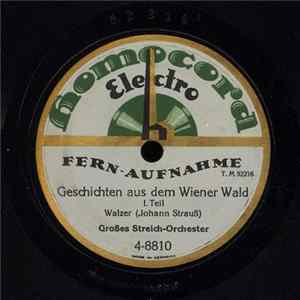Großes Streich-Orchester - Geschichten Aus Dem Wienerwald FLAC
