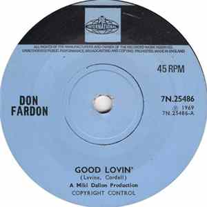 Don Fardon - Good Lovin' FLAC
