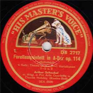 Arthur Schnabel - Forellenquintett In A-Dur Op. 114 FLAC