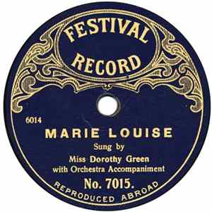 Miss Dorothy Green - You Are My Sunbeam / Marie Louise FLAC