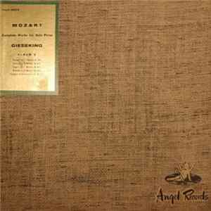 W. A. Mozart - Walter Gieseking - Complete Works For Piano Solo, Album 6 FLAC