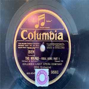 Columbia Light Opera Company - The Mikado - Vocal Gems FLAC