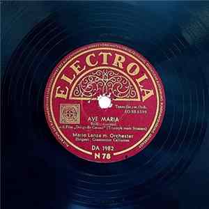 Mario Lanza M. Unknown Artist - Ave Maria / Because FLAC