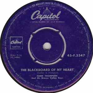 Hank Thompson And His Brazos Valley Boys - The Blackboard Of My Heart FLAC