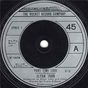 Elton John - Part Time Love FLAC