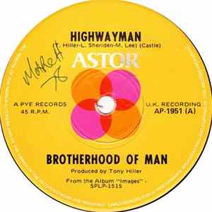 Brotherhood Of Man - Highwayman FLAC
