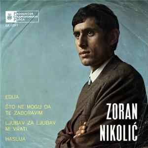 Zoran Nikolić - Edija FLAC