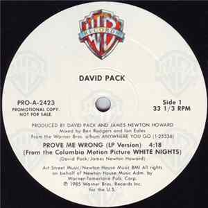 David Pack - Prove Me Wrong FLAC
