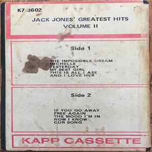 Jack Jones - Jack Jones' Greatest Hits Volume 2 FLAC
