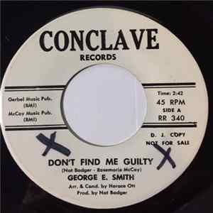 George E. Smith - Don't Find Me Guilty / Human FLAC