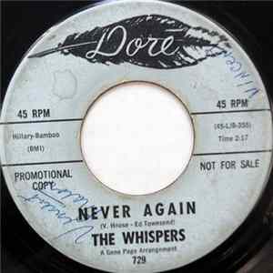 The Whispers - Never Again / Slow Jerk FLAC