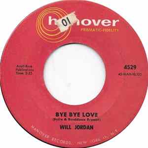 Will Jordan - Bye Bye Love FLAC