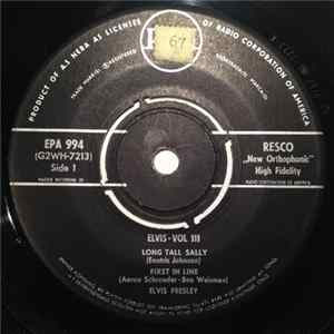 Elvis Presley - Elvis - Vol III FLAC