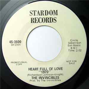 The Invincibles - Heart Full Of Love "1970" FLAC