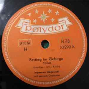 Hermann Hagestedt Mit Seinem Orchester - Festtag Im Gebirge / Champagner-Galopp FLAC
