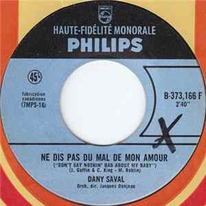 Dany Saval - Ne Dis Pas Du Mal De Mon Amour FLAC