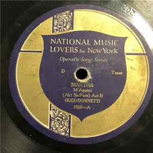 Hugo Donivetti / Joan La Vere And Miriam Clark - M'appari / Barcarolle FLAC