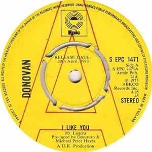 Donovan - I Like You / Earth Sign Man FLAC