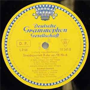 Ludwig van Beethoven – Koeckert-Quartett - Streichquartett A-dur Op. 18 Nr.5 & B-dur Nr.6 FLAC