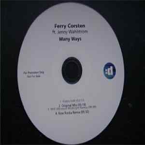 Ferry Corsten Ft. Jenny Wahlstrom - Many Ways FLAC