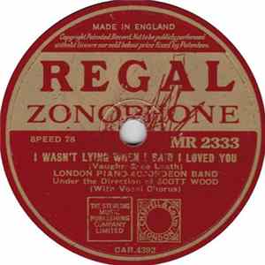 London Piano-Accordeon Band - I Wasn't Lying When I Said I Loved You / The Way You Look Tonight FLAC
