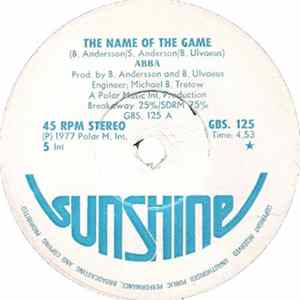 ABBA - The Name Of The Game FLAC