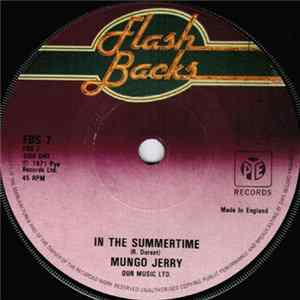 Mungo Jerry - In The Summertime / Baby Jump FLAC